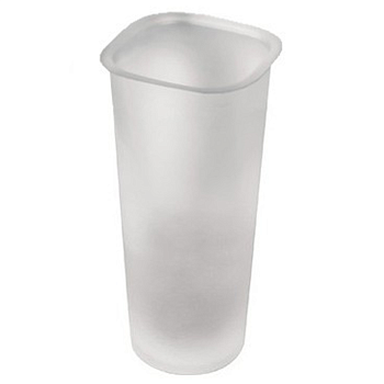 Фото Стакан Colombo Alize B2556.CR-VAN настольный хром глянец/стекло матовое