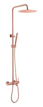 Фото Душевая стойка Boheme Uno 468-CB медь браш