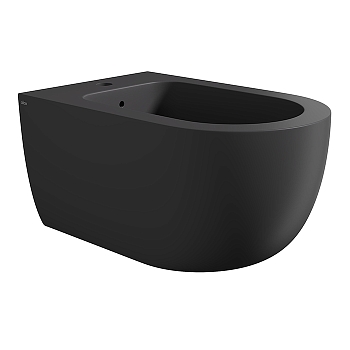 Фото Биде подвесное Alice Unica чёрный матовый