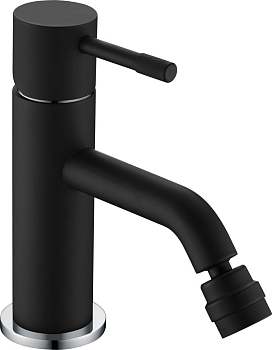 Фото Смеситель для биде Boheme Uno 466-BCR хром/черный