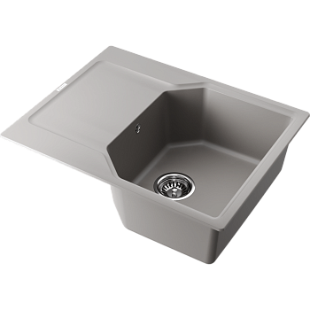 Фото Кухонная мойка Omoikiri Yonaka 65-GR 4993346 leningrad grey