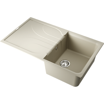 Фото Кухонная мойка Omoikiri Yasugata 86-BE 4993869 ваниль