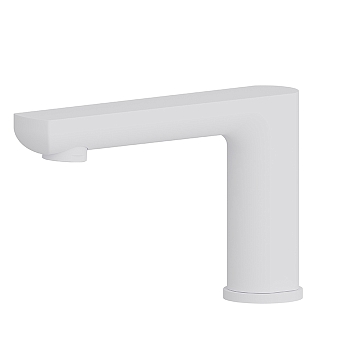 Фото Излив Newform Haka 72091.01.014 на борт ванны, белый матовый