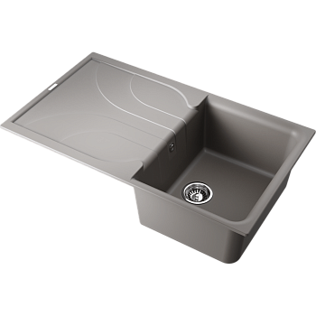 Фото Кухонная мойка Omoikiri Yasugata 86-GR 4993546 leningrad grey