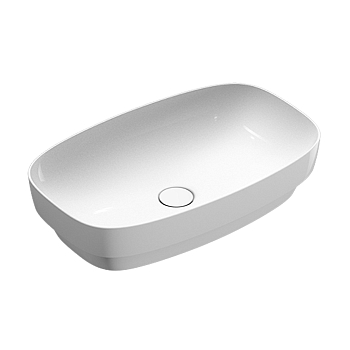 Фото Раковина Catalano Alvea 624600001 накладная 60 см, цвет белый глянцевый