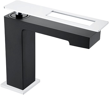 Фото Смеситель для раковины Boheme Q 141-BCR черный/хром