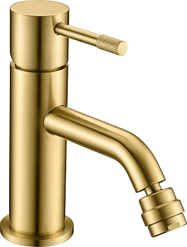 Фото Смеситель для биде Boheme Uno 466-MG золото