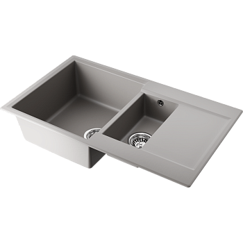 Фото Кухонная мойка Omoikiri Daisen 86-2-GR 4993475 leningrad grey