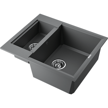 Фото Кухонная мойка Omoikiri Sakaime 60-2-PL 4993915 платина