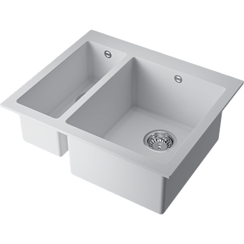 Фото Кухонная мойка Omoikiri Bosen 59-2A-WH 4993823 белый