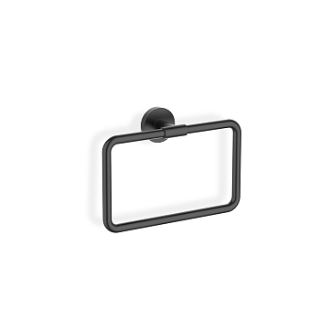 Фото Полотенцедержатель-кольцо Decor Walther Basic 0531260 подвесной 21 см черный матовый