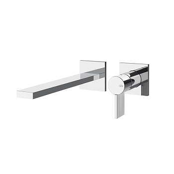 Фото Смеситель для раковины Gessi Inverso Rigato 73588#031, хром