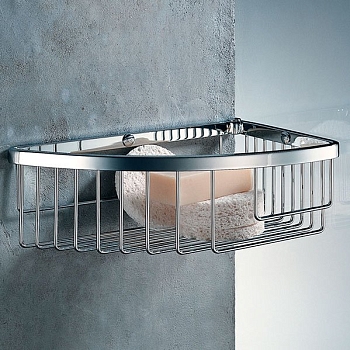 Фото Полка Colombo Angolari B9610.CR подвесная хром глянец