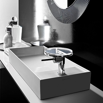 Фото Раковина Laufen Kartell 8.1233.2.000.112.1 накладная 75 см, цвет белый