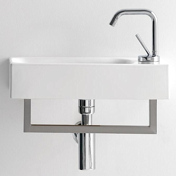 Фото Раковина Kerasan Cento 353701R*1 подвесная 45 см, цвет белый