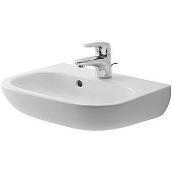 Фото Раковина Duravit D-Code 07054500002 подвесная 45 см, цвет белый