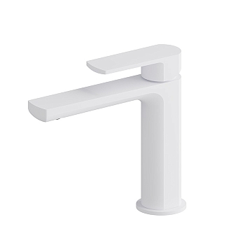 Фото Смеситель Newform Haka 72012.01.014 для раковины, белый матовый