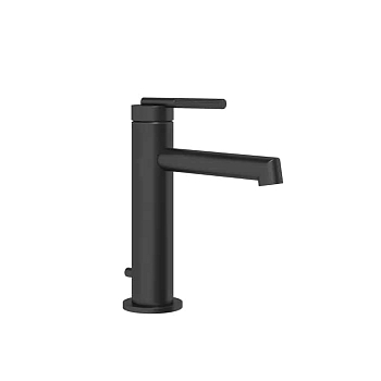 Фото Смеситель для раковины Gessi Ingranaggio 63501#299 с донным клапаном, черный матовый