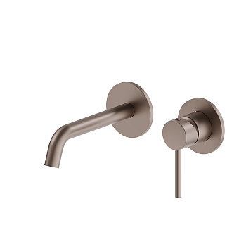 Фото Смеситель Newform XT 4228E.M0.075 для раковины, пудровый розовый (Cipria)