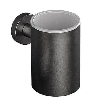 Фото Стакан Colombo Plus W4902.GM подвесной графит матовый