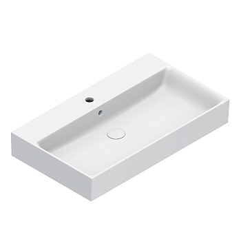 Фото Раковина Catalano Premium 220801001 подвесная 80 см, цвет белый глянцевый