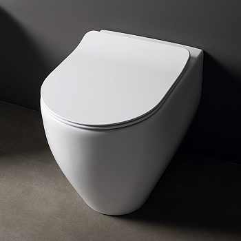 Фото Унитаз Напольный Kerasan FLO 311901 универсальный выпуск