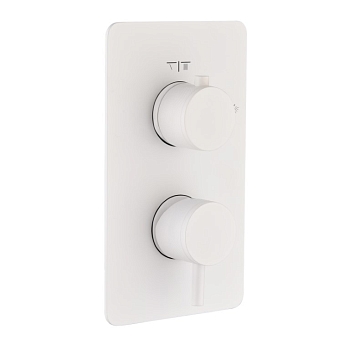 Фото Смеситель для душа Boheme Cell 135-3-MW на 3 потока, белый матовый