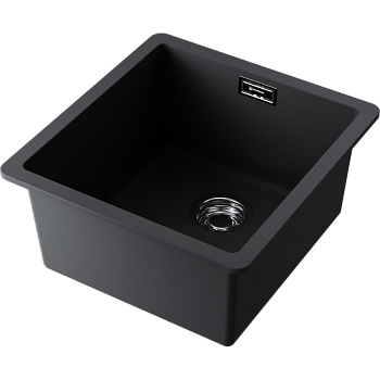 Фото Кухонная мойка Omoikiri Kata 40-U-BL 4993396 черный