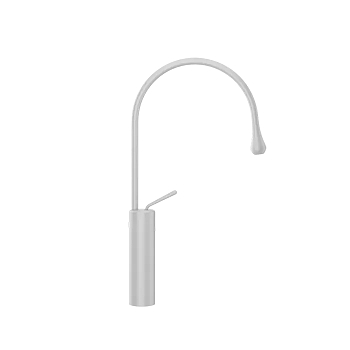 Фото Смеситель для раковины Gessi Goccia 33609#279, белый матовый