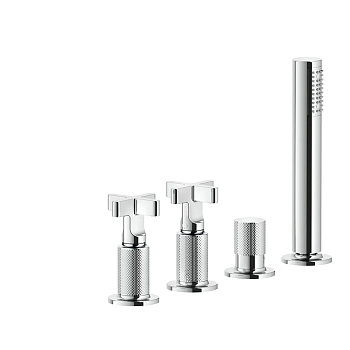 Фото Смеситель для ванны Gessi Inciso 58143#031, хром
