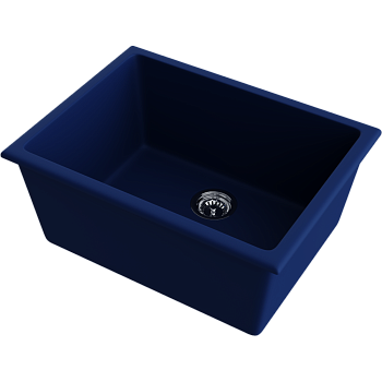 Фото Кухонная мойка Omoikiri Okinoshima 61-U/I-IB 4993049 indigo blue