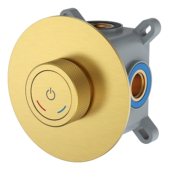 Фото Смеситель для душа Boheme Tech 154-4-MG matt gold, золото матовое