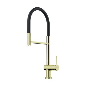 Фото Смеситель для кухни Omoikiri Kanto 2 Plus-SB-LG-BL 4994461 светлое золото