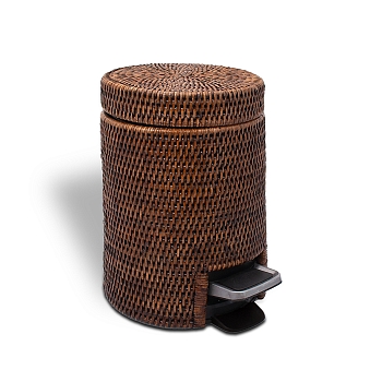 Фото Ведро Decor Walther Basket 0939492 напольное 3 л, ротанг темный