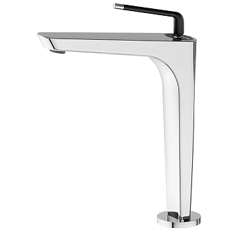 Фото Смеситель Newform O'Rama 68415.05.093 для раковины, хром / черный матовый