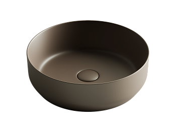 Фото Раковина Ceramicanova Element CN6022MDB накладная 39 × 39 × 12 см, темно-коричневый матовый