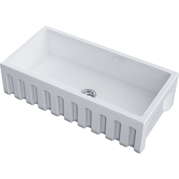 Фото Кухонная мойка Omoikiri Mikura 91-WH Glossy 4993260 белый глянцевый