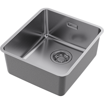 Фото Кухонная мойка Omoikiri Omi 37-U/I Ultra-IN 4997399 нержавеющая сталь