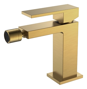 Фото Смеситель для биде Boheme Qubic 476-BR бронза