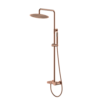 Фото Душевая стойка Boheme Stick 128-CB.2 cooper brushed, медь матовая