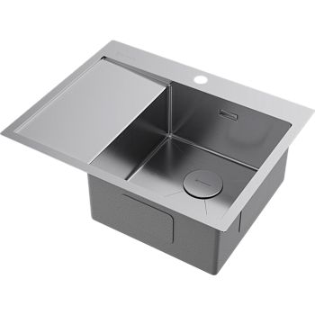 Фото Кухонная мойка Omoikiri Akisame 65-R-IN 4973059 нержавеющая сталь