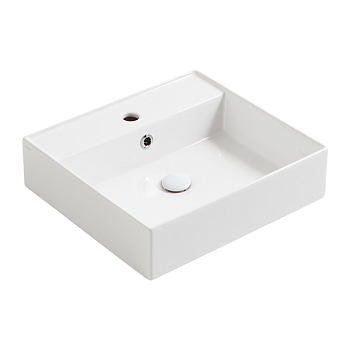 Фото Раковина Simas Agile AG51 bi matt*1 подвесная 51 см, цвет белый матовый