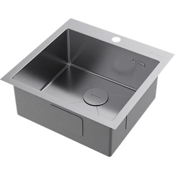 Фото Кухонная мойка Omoikiri Akisame 51-IN 4973438 нержавеющая сталь