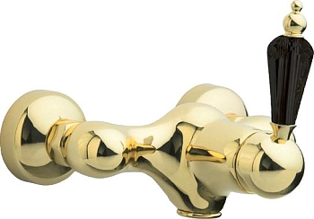 Фото Смеситель для душа Boheme Tradizionale Nero 254 золото
