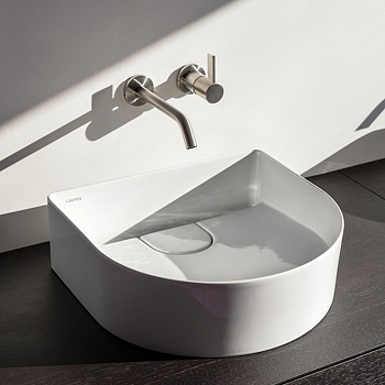 Фото Раковина Laufen Sonar 8.1234.2.000.112.1 накладная 41 см, цвет белый