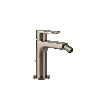 Фото Смеситель для биде Gessi Emporio Via manzoni 38607#149 с донным клапаном, finox brushed nickel, никель матовый