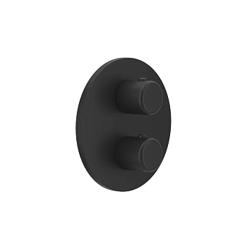 Фото Смеситель для душа Gessi Goccia 33844#299 термостат, черный матовый