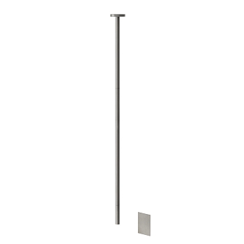 Фото Смеситель для раковины Gessi 316 54024#239 электронный, нержавеющая сталь браш