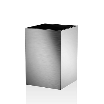 Фото Ведро Decor Walther Contract 0607570 для мусора напольное 20x20x30 см, сталь полированная