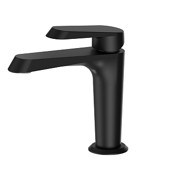 Фото Смеситель Newform Nio 68912.01.093 для раковины, черный матовый